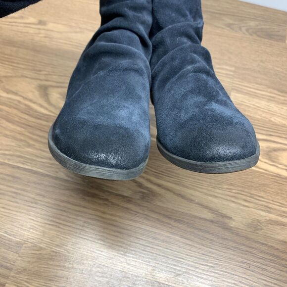 Josef Seibel Daphne 50 Bootie Navy Blue Jeans Suede Heel Womens Size 40 / 9 - Picture 6 of 12